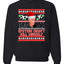 Epstein Didn't Kill Himself Funny Santa Holidays Xmas Christmas Unisex Crewneck Graphic Sweatshirt
