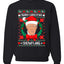 Merry Christmas Snowflake Funny Trump Ugly Christmas Sweater Unisex Crewneck Graphic Sweatshirt