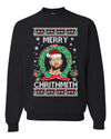 Merry Chrithmith John Finlay Lisp Tiger King Christmas Unisex Crewneck Graphic Sweatshirt