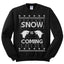 Snow is Coming | GoT Stark Christmas Unisex Crewneck Graphic Sweatshirt