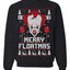 Merry Floatmas | IT Clown Christmas Unisex Crewneck Graphic Sweatshirt