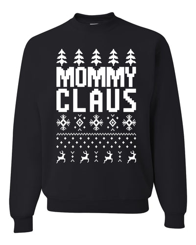 Mommy Claus Christmas Unisex Crewneck Graphic Sweatshirt