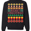 Merry Christmas Junk Food Unisex Crewneck Graphic Sweatshirt