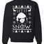 Let It Snow Jon Snow GoT Unisex Crewneck Graphic Sweatshirt