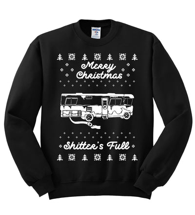 Merry Christmas Shitters Full Christmas Unisex Crewneck Graphic Sweatshirt