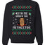 Kith Me Under The Mithletoe Funny Lips Christmas Unisex Crewneck Graphic Sweatshirt