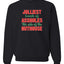Jolliest Bunch of Assholes Nuthouse Christmas Unisex Crewneck Graphic Sweatshirt