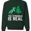 Christmas Trex The Struggle is Real Ugly Christmas Sweater Christmas Unisex Crewneck Graphic Sweatshirt