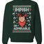 Impish or Admirable Dwight Schrute Ugly Christmas Sweater Unisex Crewneck Graphic Sweatshirt