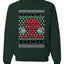 Merry Christmas to Everyone Except that Bitch Carole Baskin Ugly Christmas Sweater Christmas Unisex Crewneck Graphic Sweatshirt