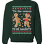 Tis Season to get Naughty Xmas Ugly Christmas Sweater Christmas Unisex Crewneck Graphic Sweatshirt