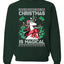 Christmas Is Magical Unicorn Christmas Unisex Crewneck Graphic Sweatshirt