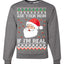 Ask Your Mom If I'm Real Funny Santa Christmas Unisex Crewneck Graphic Sweatshirt