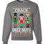 Crack Deez Nuts Meme Ugly Christmas Sweater Christmas Unisex Crewneck Graphic Sweatshirt