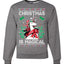 Christmas Is Magical Unicorn Christmas Unisex Crewneck Graphic Sweatshirt