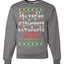 Alphabet A-Z Christmas lights Christmas Unisex Crewneck Graphic Sweatshirt