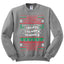 Merry Christmas Holiday Alphabet Christmas Unisex Crewneck Graphic Sweatshirt