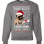 Merry Pugly Christmas Christmas Unisex Crewneck Graphic Sweatshirt