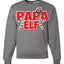 Papa Elf Unisex Crewneck Graphic Sweatshirt