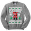 Dabbing Through The Snow Santa Christmas Unisex Crewneck Graphic Sweatshirt