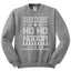 Ho Ho Hodor GoT White Winter Christmas Unisex Crewneck Graphic Sweatshirt