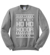 Ho Ho Hodor GoT White Winter Christmas Unisex Crewneck Graphic Sweatshirt