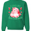 I Do it for the Hos Xmas Ugly Christmas Sweater Christmas Unisex Crewneck Graphic Sweatshirt