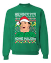 Kevin Home Malone Office Tv Xmas Christmas Unisex Crewneck Graphic Sweatshirt