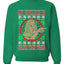 My Sweater Is Uglier Than Yours Woman Pointing Cat Meme Ugly Christmas Sweater Unisex Crewneck Graphic Sweatshirt