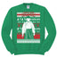 Let's Get Strange White Christmas Unisex Crewneck Graphic Sweatshirt