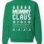 Mommy Claus Christmas Unisex Crewneck Graphic Sweatshirt