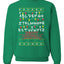 Alphabet A-Z Christmas lights Christmas Unisex Crewneck Graphic Sweatshirt