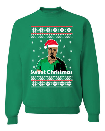 Sweet Christmas Cage TV Quote Christmas Unisex Crewneck Graphic Sweatshirt