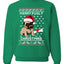 Merry Pugly Christmas Christmas Unisex Crewneck Graphic Sweatshirt