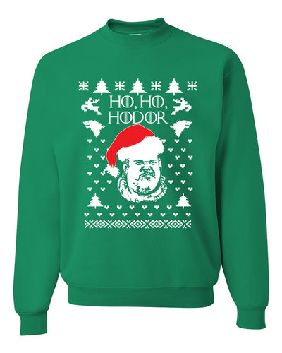 Ho Ho Hodor GoT Christmas Unisex Crewneck Graphic Sweatshirt