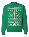Ho Ho Ho Stripper Christmas Unisex Crewneck Graphic Sweatshirt
