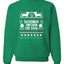 Daschund Through The Snow Christmas Unisex Crewneck Graphic Sweatshirt