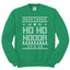 Ho Ho Hodor GoT White Winter Christmas Unisex Crewneck Graphic Sweatshirt
