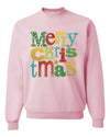 Colorfful Merry Christmas Decoration Christmas Unisex Crewneck Graphic Sweatshirt