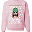 Smells Like Christmas Spirit Ugly Christmas Sweater Christmas Unisex Crewneck Graphic Sweatshirt