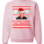 Epstein Didn't Kill Himself Funny Santa Holidays Xmas Christmas Unisex Crewneck Graphic Sweatshirt