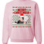 Elon Musk Merry Christmusk Weed Joint Pot Leaf Funny Xmas Christmas Unisex Crewneck Graphic Sweatshirt