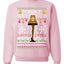 Fragile Leg Lamp Christmas Story Funny Xmas 80s Movie Christmas Unisex Crewneck Graphic Sweatshirt