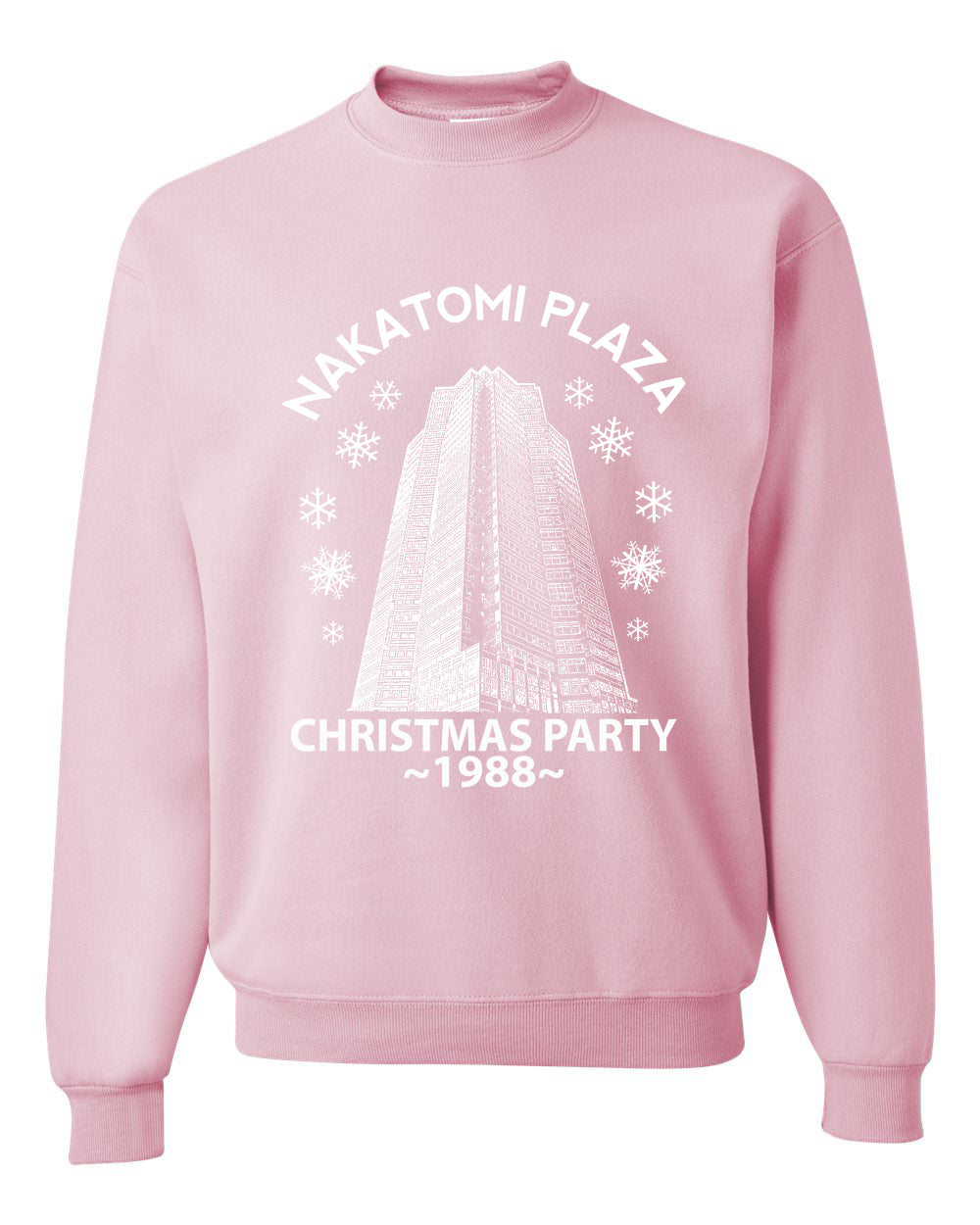 Nakatomi Plaza Christmas Party 1988 Classic McClane Die Hard Christmas Unisex Crewneck Graphic Sweatshirt