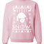 Let It Snow Jon Snow GoT Unisex Crewneck Graphic Sweatshirt