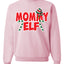 Mommy Elf Unisex Crewneck Graphic Sweatshirt