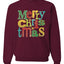 Colorfful Merry Christmas Decoration Christmas Unisex Crewneck Graphic Sweatshirt