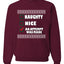 Nice Naughty an Attempt was Made Xmas Ugly Christmas Sweater Unisex Crewneck Graphic Sweatshirt