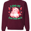 I Do it for the Hos Xmas Ugly Christmas Sweater Christmas Unisex Crewneck Graphic Sweatshirt