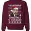 Christmas Is Cancelled Michael Scott Office Ugly Christmas Sweater Unisex Crewneck Graphic Sweatshirt